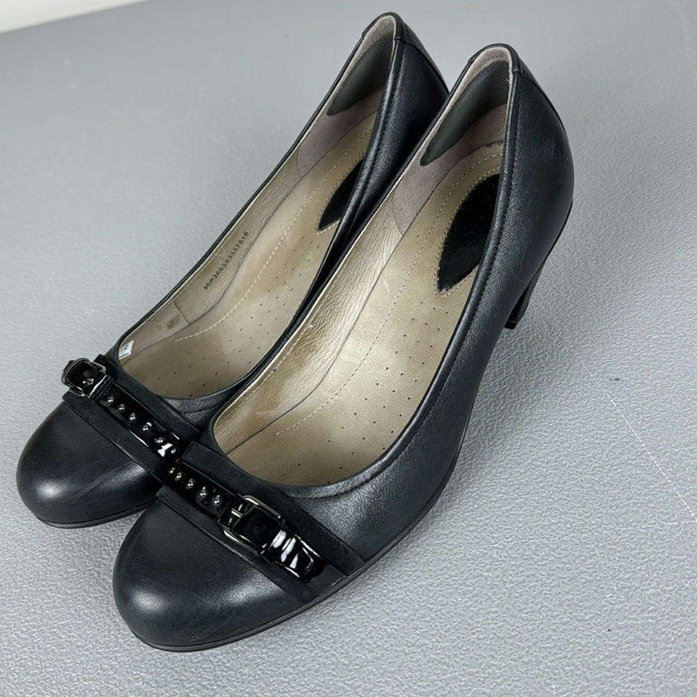 Ecco Black Heels. Size 40. US 9/9.5.